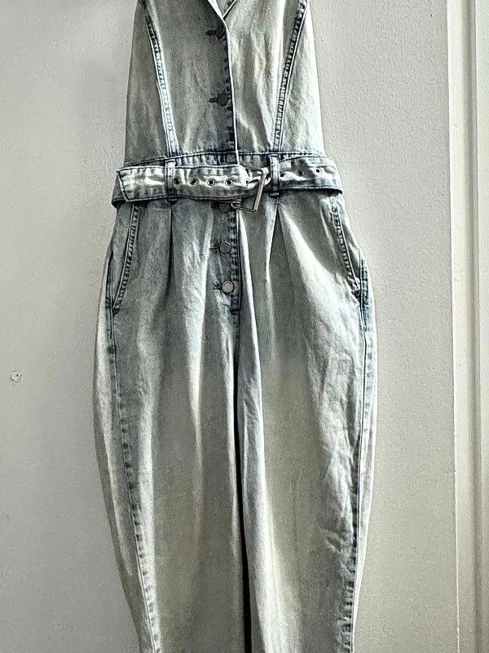 BLANKNYC Denim Jumpsuit in Blue Size XS Like New